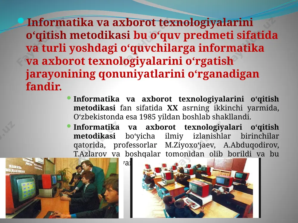 fanlarni o'qitishning tashkiliy shakllari - Page 3