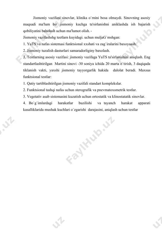 yurak-tomir sistеmasi kasalliklarida davolash jismoniy madaniyati - Page 5