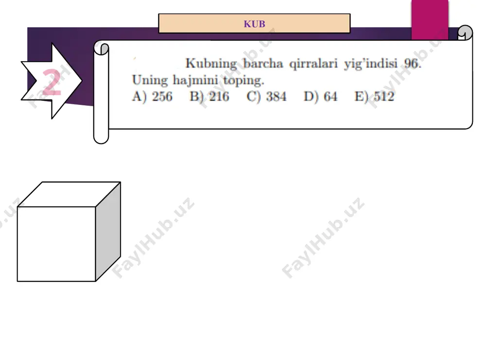 jismning hajmi va uni o‘lchash - Page 4