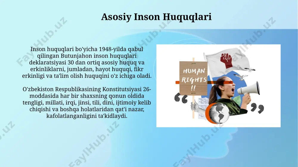insonlarning huquqlari va burchlari - Page 4