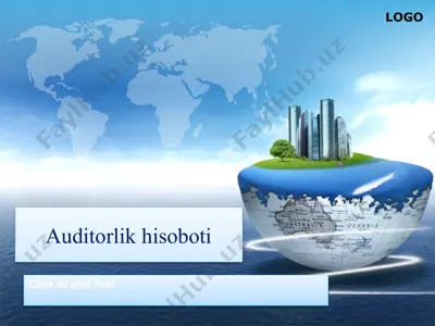 auditorlik hisoboti — PPTX