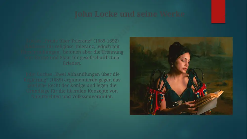 das werk behandelt über 30 schlüsselwerke der aufklärung, kategorisiert nach literarischen gattungen und philosophischen strömungen, um ein umfassendes bild der epoche zu vermitteln. der text beleuchtet die herausbildung der aufklärung in 3 phasen, wobei er den übergang vom barock zur romantik und die damit verbundenen intellektuellen umbrüche detailliert beschreibt. herausragende autoren der aufklärung immanuel kant, bekannt für seine "kritik der reinen vernunft", formulierte ethische prinzipien, die bis heute die moralphilosophische debatte prägen – ein meilenstein der aufklärungsphilosophie. gotthold ephraim lessing, mit über 30 dramen und schriften einflussreicher aufklärer, kritisierte die herrschende kirche und plädierte für toleranz und vernunft. literatur der aufklärung: gattungen und stile die "feuilletonistischen" beiträge in zeitschriften und zeitungen gewannen an bedeutung und verbreiteten aufklärerische ideen in kurzen, prägnanten texten, essays und reportagen an ein breiteres publikum, etwa 200 neue publikationen pro jahr. die aufklärung erlebte eine blütezeit des romans, mit über 300 neu erschienenen werken, die oft …