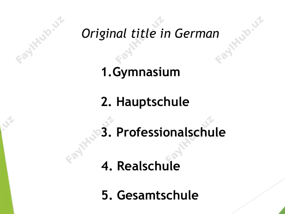 germany education system - Page 5