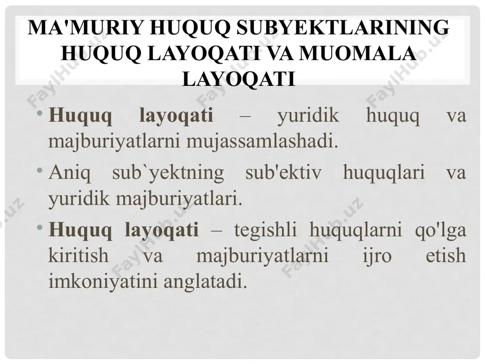 iiv akademiyasi, – 2010. хojiev e. davlat va jamiyat boshqaruvining huquqiy asoslari. [matn]/erkin xojiev. –toshkent: yangi kitob, 2017. nematov j. o’zbekiston respublikasida ma’muriy protseduralarni takomillashtirish. mamuriy huquq asoslari: qiyosiy-huquqiy tahlil (mamuriy faoliyatni tashkil etish bosqichlari). (o’quv qo’llanma). – t.: 2015. нематов ж.н. ўзбекистон республикасида маъмурий процедуралар институтини такомиллаштириш (қиёсий-ҳуқуқий таҳлил). (монография). – т.: lesson press. 2018. o'qish uchun adabiyotlar рихтер и., шупперт г.ф. судебная практика по административному праву: учебное пособие / пер. с нем. – м.: юристъ, 2000. хамедов и.а., хван л.б., цай и.м. административное право республики узбекистан. обшая часть. –ташкент: консаудитинформ-нашр, 2012. административное право: учебник/ б.в.россинский, ю.н.старилов. 6-е изд., доп. и пересмотр. – м.: норма: инфра-м, 2019. richard j. pierce, jr. administrative law. second edition. foundation press 2012. o'qish uchun adabiyotlar