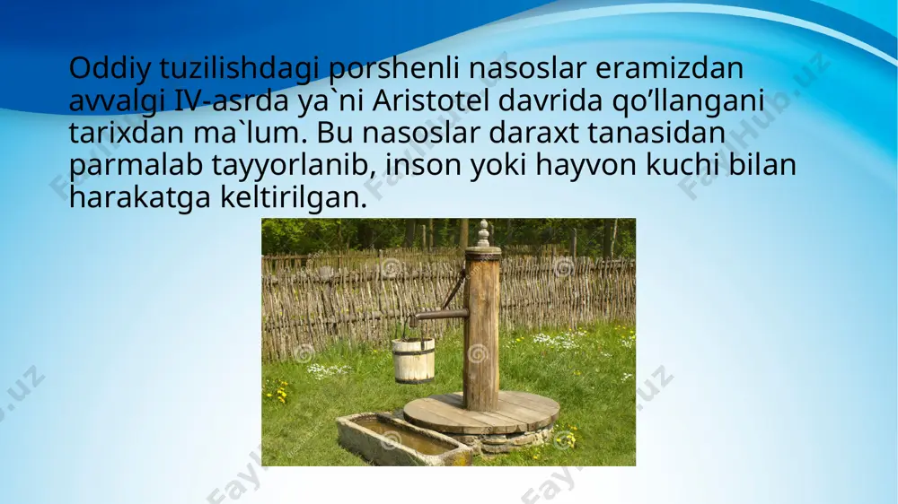 suv ko`tarish mashinalari tarixi - Page 5