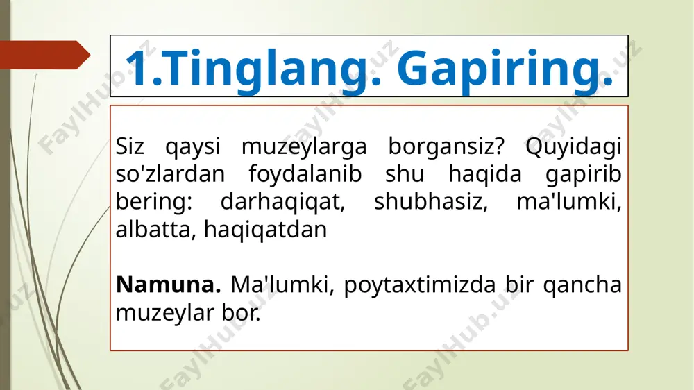 10-sinf o‘zbek tili toshkent muzeylari - Page 5