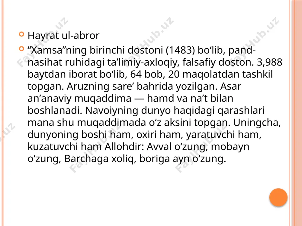 “hayrat ul-abror”dagi axloqiy, ma’rifiy qarashlar - Page 4