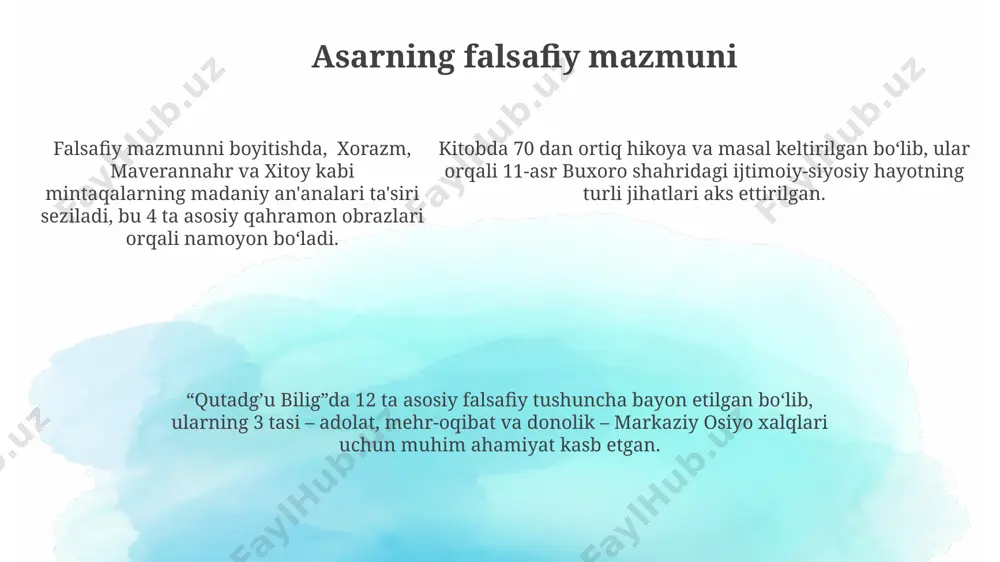 qutadgʼu bilig dostonining adabiy qiymati - Page 5