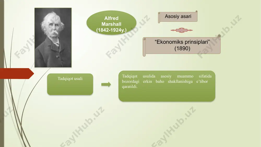 d qilingan barcha tovarlarning me’yorli foydaliliklarini tenglashtirsa; 2) iste’mol qilinadigan har bir juft tovarning me’yorli foydaliliklari nisbatini va baholar nisbatini tenglashtirsa; 3) muayyan bozor narxida sotib olingan har bir tovarni pul qiymatining me’yoriy foydaliligini tenglashtirsa. marshall «kresti» pastga yo’naltirilgan d talab egri chizig’i bilan yuqoriga yo’naltirilgan s taklif egri chizig’ining kesishishi (2-rasm). d egri chizig’i iste’molchi uchun mazkur tovarning me’yorli foydaliligining pasayish qonunini ifodalasa, s egri chizig’i me’yorli xarajatlarning oshib borishini ifodalaydi. ularning kesishgan nuqtasi muvozanat bahoni bildiradi va ushbu baho xaridorlar sotib olishni, sotuvchilar esa sotishni xohlaydigan tovar miqdorini aniqlab beradi. bu ikki miqdor faqat muvozanat baho paytida bir biriga to’g’ri keladi. agar taklif bahosi talab bahosi bilan tenglashsa, muvozanat baho vujudga keladi. a.marshall bir zumli, qisqa muddatli va uzoq muddatli muvozanat turlarini ajratib ko’rsatib beradi bir zumli muvozanatda taklif o’zgarmaydi. bunday sharoitda keskin oshgan talab qondirilishi mumkin emas (band bo’lmagan quvvatlardan foydalanish yoki yangi quvvatlarni ishga tushirish uchun …