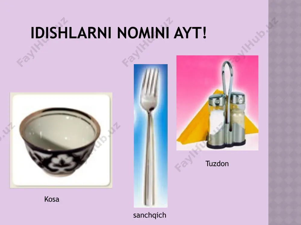 maktabgacha ta’lim muassasalarida idish-tovoqlar mavzusi - Page 5