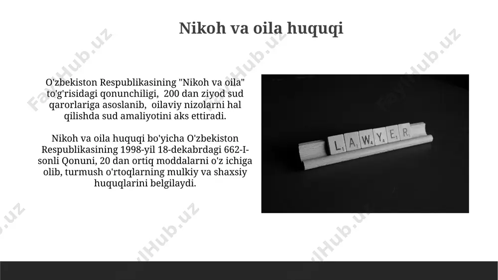 etish, masalan, saylovlarda ishtirok etish, shu jumladan, saylov komissiyalarida 5 yildan kam bo'lmagan muddatda ishlab berish – bu ham fuqarolarning konstitutsiyaviy majburiyatlaridan biridir. o'zbekiston respublikasi konstitutsiyasi 26-moddasiga ko'ra, har bir fuqaro 18 yoshdan boshlab davlat himoyasidan foydalanish bilan birga, davlat oldida soliq to'lash, mudofaa qilish va qonunlarga bo'ysunish majburiyatlarini o'z zimmasiga oladi. e'tiboringiz uchun rahmat @taqdimot_robot image1.jpg image2.jpg image3.jpg image4.jpg image5.jpg image6.jpg image7.jpg image8.jpg image9.jpg image10.jpg image11.jpg image12.jpg image13.jpg image14.jpg image15.jpg image16.jpg image17.jpg