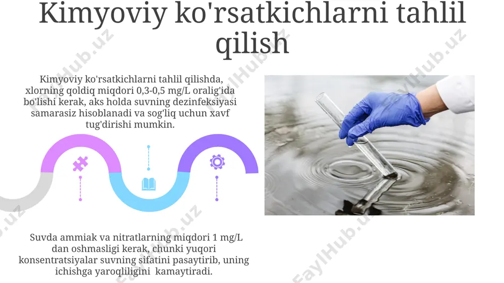 ichimlik suvini zararsizlantirish sifatini tekshirish va baholash - Page 5