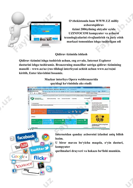 internet tarmoqlarida axborot makoni haqida .elektron pochtalar bilan ishlash . shaxsiy portfel yaratish.axborotlarni internet tarmog‘idan samarali izlash usullari - Page 5