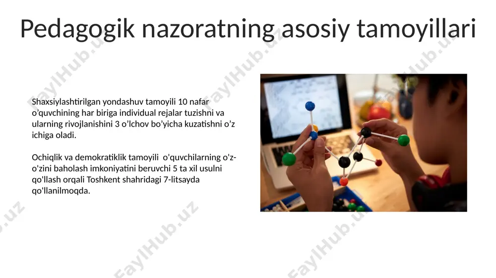 pedagogik nazoratning prinsip, funksiya, shakl va metodlari - Page 5