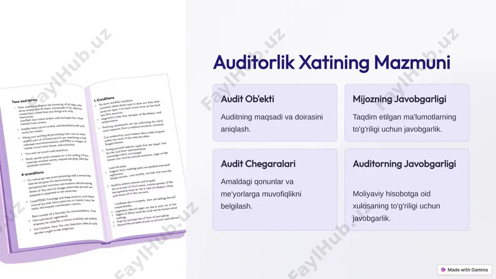 auditorlik xat majburiyati - Page 4