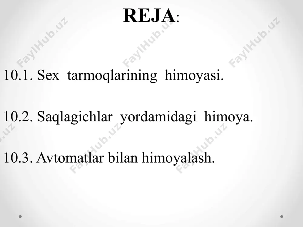 tanlash. inersion saqlagichlar uchun eriydigan kiritma(vstavka) nominal toki quyidagi munosabat orqali aniqlanadi: noinersion saqlagichlar uchun eriydigan qo‘shimchaning nominal toki quyidagi 2 shartni qondirishi kerak: birinchi shart yuqorida ko‘rsatildi. ikkinchi sharti quyidagi munosabatlarning birida ko‘rish mumkin: 1) alohida joylashgan, kam o‘chirib yoqiladigan va ishga tushirish davri 2÷2,5 sek.dan oshmaydigan motorni himoya qilishda, saqlagichning himoya toki quyidagicha aniqlanadi: 2) ko‘p o‘chirib yoqiladigan yoki ishga tushirish davri uzoq davom etganda: 3) ko`p yoki aralash yuklamani ta’minlaydigan magistralni himoyalaganda: payvandlash apparatini himoyalash uchun ishlatiladigan eriydigan qo`shimchaning nominal toki: 10.3. avtomatlar bilan himoyalash. i. o‘chirgich av - 400÷2000 a) elektr magnit ajratgichlarning maksimal tokli 3 xil bo‘ladi: avtomatlar rubilniklar va saqlagichlar o‘rniga ishlatiladi. avtomatlar quyidagi seriyalarda ishlab chiqaradi: 1) oniy ta’sirli - hech qanday vaqt o‘tmasdan o‘chiradi; 2) soatli mexanizmi bilan; o‘ta yuklanish vaqtida(sabr vaqti) tokka bog`liq va qisqa tutashuv paytida oniy o‘chiradi; 3) soatli mexanizm(с механическим замедлителем расцепления). o`ta yuklanishda teskari bog‘liq, qisqa tutashuvda …