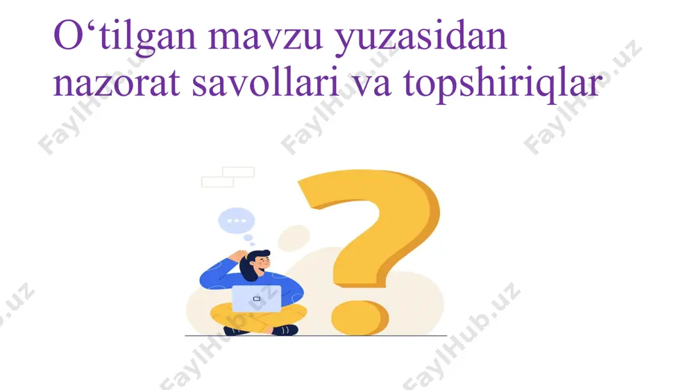 ko‘nikmalarini rivojlantirish raqamli texnologiyada mediasavodxon bo‘lish ta’limda nima muhim? 01 02 03 04 05 global fuqarolikni shakllantirish xxi asr ko‘nikmalari ta'limga yangicha qarash savodxonlik til bilish matematik savodxonlik kompetensiyalar kreativ fikrlash koomunikatsiya xarakter sifatlari qiziquvchanlik tashabbuskorlik tabiiy –ilmiy savodxonlik akt savodxonlik moliyaviy savodxonlik fuqarolik va madaniy savodxonlik kreativlik kooperatsiya qat'iyatlilik moslashuvchanlik liderlik ijtimoiy va madaniy xabardorlik “tushunchalar tahlili” texnologiyasi asosida jadvalni to‘ldiring. tushunchalar dts bilim ko‘nikma malaka kompitensiya nutqiy kompitensiya lingvistik kompitensiya u qanday ma’noni anglatadi? vazifasi steam — maktab o‘quvchilarini yangi o‘qitish metodikasi bo‘lib, an’anaviy o‘qitish tizimiga muqobil tizim hisoblanadi. u bolalarni bir vaqtning o‘zida science (tabiiy fanlar), technology (texnologiya), engineering (muhadislik), art (san’at) va mathematics (matematika) bo‘yicha o‘qitish tizimiga asoslangan, bunda o‘quvchilar amaliy va loyiha mashg‘ulotlari yordamida saboq oladilar. steam ta’limi o‘quvchi yoshlarning rivojlanishini tashqi olam bilan bevosita bog‘laydi. ma’lumki, tabiiy fanlar atrofimizdagi olam bilan bevosita bog‘liq texnologiya kundalik hayotimizda doimiy ravishda qo‘llaniladi, muhandislik esa uylar, yo‘llar, ko‘priklar …