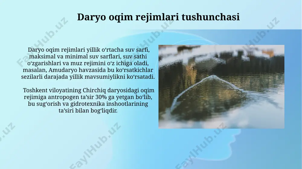 daryolar suv rejimining davrlari - Page 5
