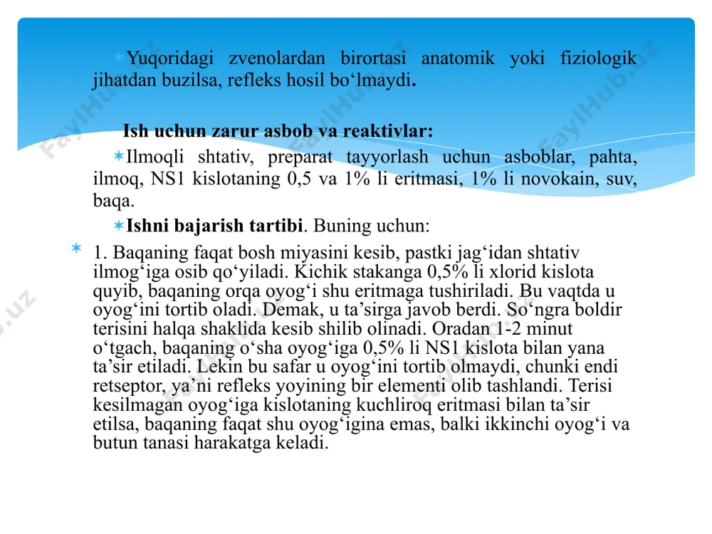 orqa miya reflekslarini oʻrganish - Page 5
