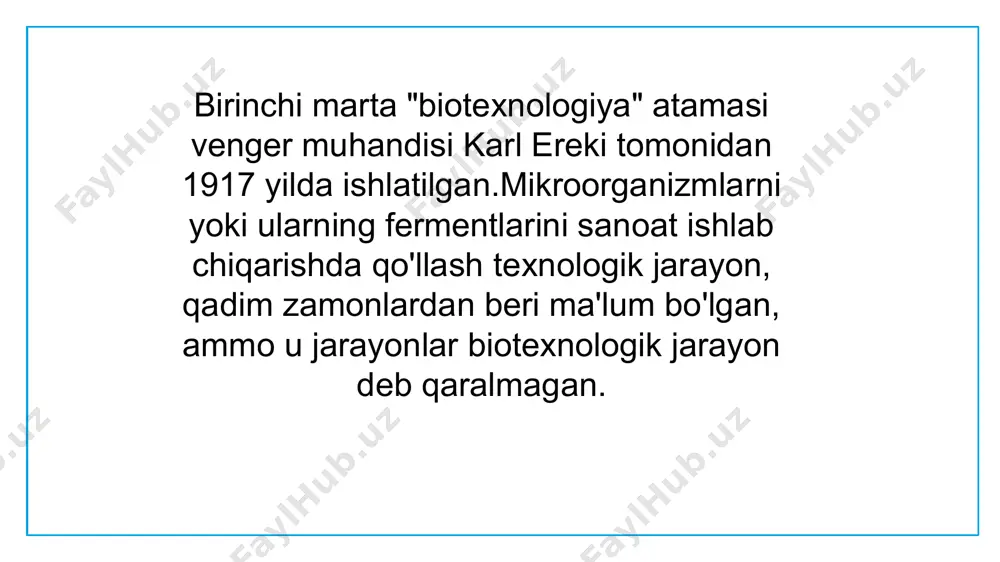 biotexnologiya fanining rivojlanish istiqbollari va muammolari - Page 4