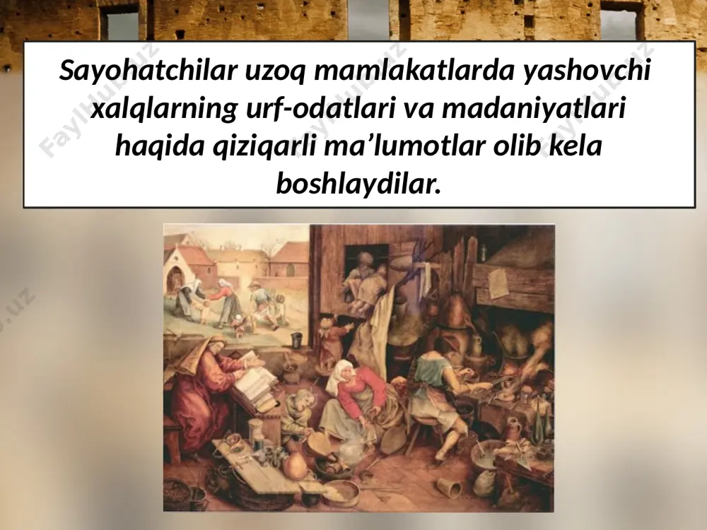 yevropa madaniyati. 7- sinf - Page 3