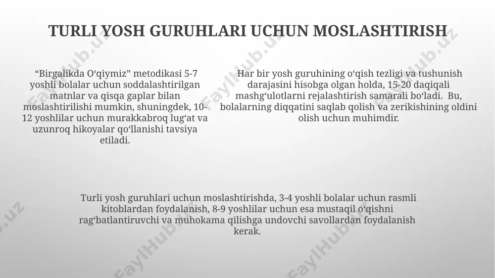 "birgalikda o'qiymiz" metodi - Page 5
