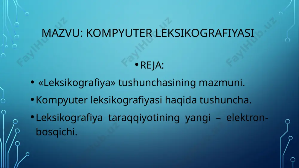 g‘ri lug‘atlar yoki birlamchi lug‘at materiallarini yaratishdan iborat amaliy leksikografiyadan iborat. b.y.gorodetskiy shunday ta’kidlagan: «leksikografiya ilmiy fan sifatida shubhasiz murakkabdir: uning tarixiy-filologik jihati lug‘atlarning tipologiyasiga va ularning madaniyat bilan bog‘liqligiga doimiy qiziqishda namoyon bo‘ladi, uning epistemologik jihati lug‘atlarning mohiyati bilan tartibga solish usuli sifatida va jamiyat tomonidan to‘plangan bilimlarni, uning butunligini taqdim etish – semantikleksikologik jihat til mazmuni rejasini modellashtirishga muvofiq lug‘at ma’lumotlarini umumlashtirish bilan bog‘liq. shunga qaramay, leksikografiyaning aniqlovchi xususiyati uning amaliy yo‘nalishidir». hozirgi paytda leksikografiya nafaqat amaliy, balki axborot-kognitiv va metodologik muammolarni ham hal qilib, o‘z rolini oshirmoqda. bugungi kunda lug‘atshunoslik axborot texnologiyalari kesishmasida yotadi: kompyuter lingvistikasi, amaliy-ilmiy tajribalar, umumiy va pedagogik lingvistika. leksikografiyaning ilmiy-tahliliy xususiyati bugungi kunda bizni nafaqat go‘zallarning «san’ati», «ilmi», balki alohida to‘laqonli ilmiy intizom sifatida ko‘rib chiqishga majbur qiladi. zamonaviy leksikografiyada lug‘at deganda faqat qog‘ozda nashr etish uchun yaratilgan loyihani tasavvur qilish qiyin. lug‘atlarni yaratish va tahrir qilish professional dasturiy ta’minot (lug‘atlar yaratish tizimlari) …
