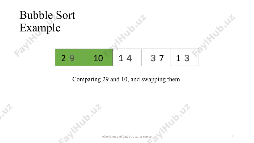 bubble sort - Page 4
