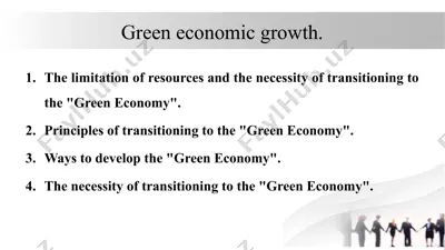 green economic growth — PPTX