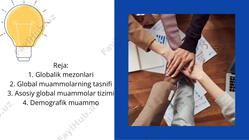 iy mohiyati va muhim xususiyatlari — ularning barchasi bir-biriga o‘zaro bog‘langanligi, ularning echish hech bo‘lmasa unga boshqa muammolarning ta’sirini hisobga olishsiz amalga tusha olmaydi demografik muammo. hozirgi zamonda insoniyatning eng muhim muammolari orasida, aksariyat davlatlar va mintaqalarda aholi haddan tashqari ko‘payishiga sabab bo‘layotgan aholining nazoratsiz o‘sishi qayd etiladi. ayrim mutaxassislarning baholashlariga ko‘ra, sayyorada mavjud energetika, xom ashyo, oziq-ovqat va boshqa resurslar yerda faqat bir milliardga yaqin kishi (ehtim milliard) munosib hayot kechirishini ta’minlashi mumkin. vaholanki, oxirgi ming yillik mobaynida sayyoramiz aholisi 15 baravar ko‘paydi va bugungi kunda 6 milliard kishidan oshib ketdi. bunda nafaqat miqdos, balki aholining o‘sishi sur’atlari ham ajin loq oldi. xususan, birinchi ikki baravar ko‘payish 700 yil ichida, ikkinchisi — 150 yil, uchinchisi — 100 yil ichida va oxirgisi — 40 yildan kamroq ichida yuz berdi. item 1 item 2 item 3 item 4 item 5 0 5 10 15 20 25 xx asrda aholi sonining demografik …