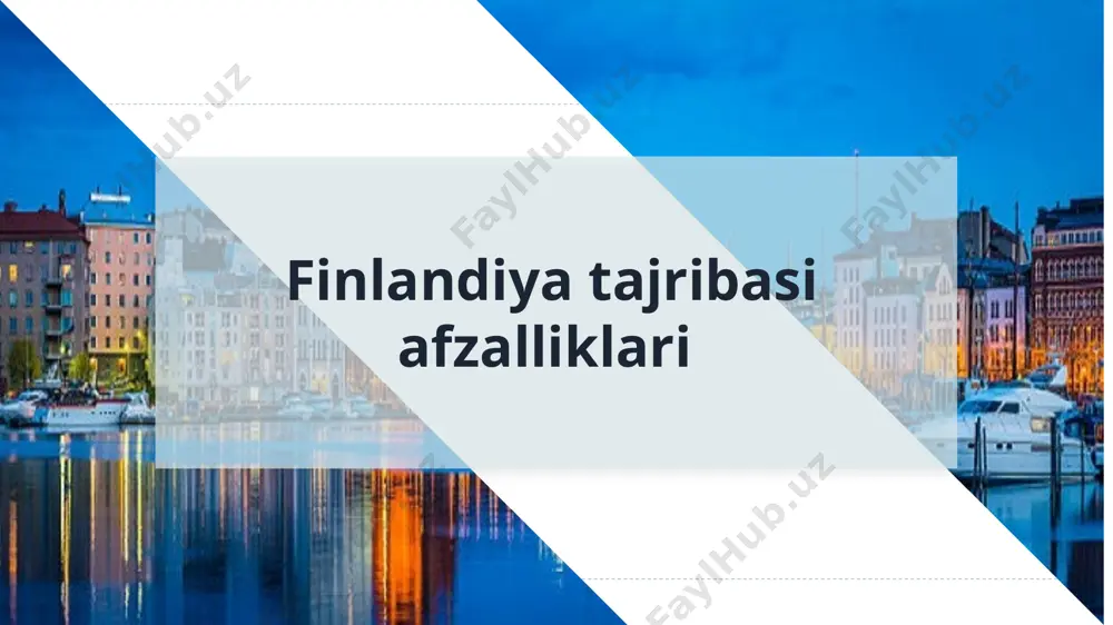otdan so‘ng 15 daqiqa tanaffus beriladi. o‘qituvchilik - eng nufuzli kasb. o‘qituvchilarning o‘rtacha oylik maoshi - 3500 €. hech qanday qat'iy o‘qitish dasturi yo‘q, qanday uslubda va qanday darslik asosida o‘qitishni o‘qituvchining o‘zi hal qiladi. birinchi bosqich boshlang'ich ta'lim- maktabgacha ta'lim va maktab muassasasining o‘qitishini nazarda tutadi ikkinchi bosqich maktab yoki kollej uchinchi bosqich oliy ma'lumot - institut va universitetlar. finlyandiyada ta'lim tizimi uch darajadan iborat: tizimning har bir darajasida o'qitish asosan 2 ta davlat tilida (fin va shved tillarida), shimoliy mintaqalarda - suomida olib boriladi. o'quv yilining boshlanishi avgust oyining o'rtalariga to'g'ri keladi va oxiri - may oyining oxirida. o'quv yili ikki semestrga bo'linadi - kuz va bahor. o'quvchilar va talabalar dushanbadan jumagacha faqat kunduzi o'qishadi, kuzda ta'til 3-4 kun, qishda va bahorda 2 hafta. o'quv yilining davomiyligi 190 kun. bolalar bog'chalariga tashrif buyurish majburiy emas. fin maktabgacha tarbiyachilarning uchdan bir qismi ushbu muassasalarda qatnashmaydi. katta aholi punktlari bolalar …