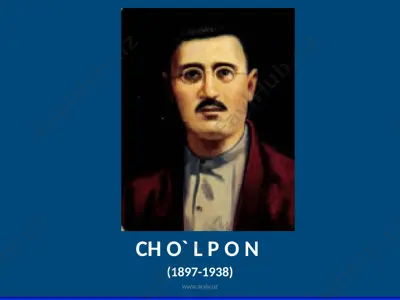 abdulhamid cho'lpon — PPTX