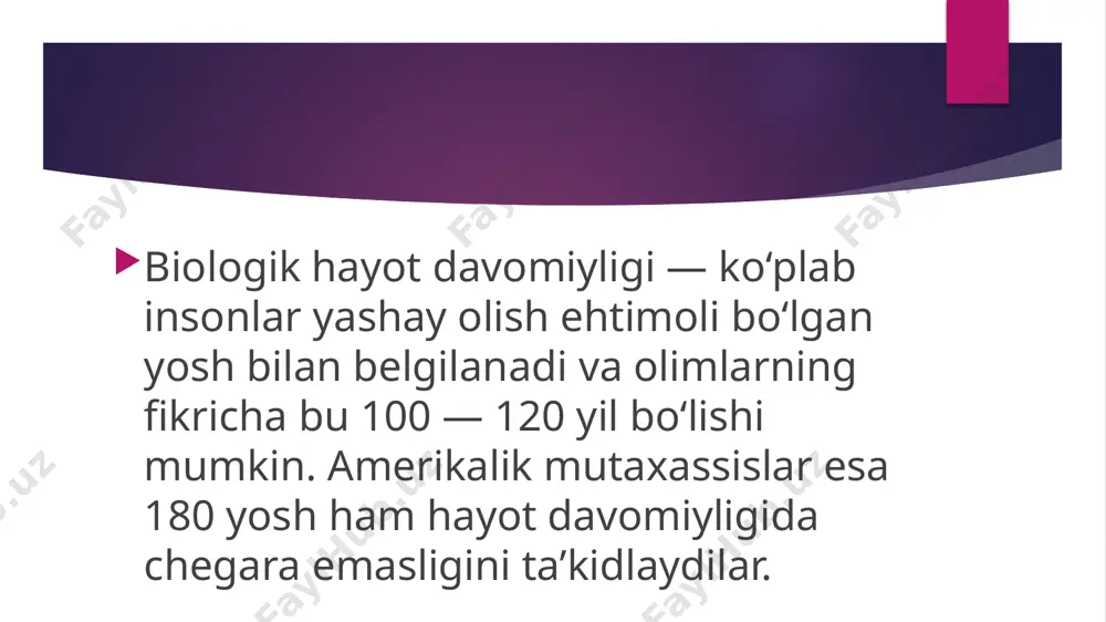 insonlar hayot davomiyliği - Page 4