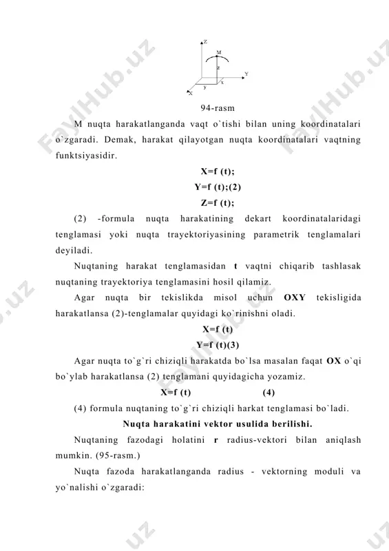 kinematika nuqta kinematikasi - Page 5