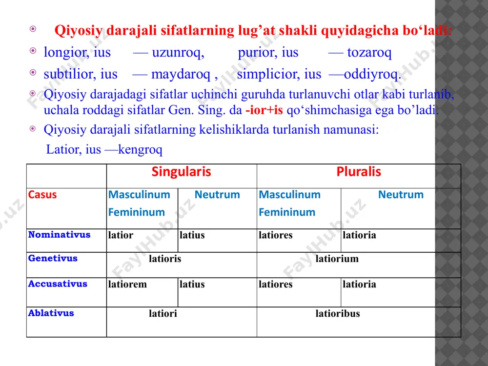 sifat darajalari. qiyosiy daraja - Page 4