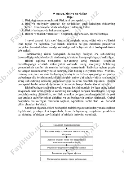 risk boshqarish tizimlari — DOC