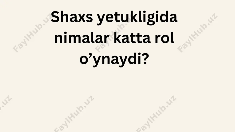 ijtimoiy psixologiyada shaxs muammosi - Page 5