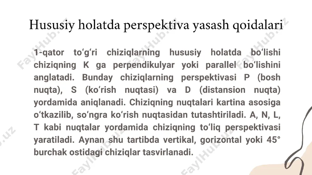 tog'r'i chiziq perspektivasi - Page 5