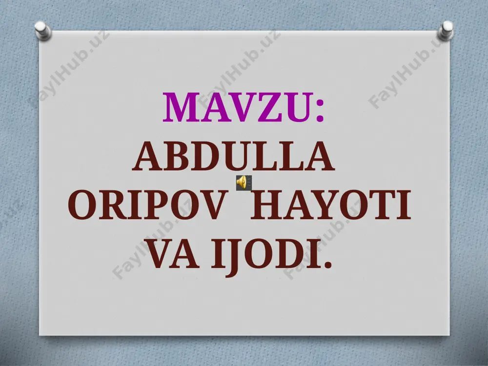 ”, “tilla baliqcha”, “dorboz”, “birinchi muhabbatim” va boshqalar. kitoblari: “mitti yulduz”, “jannatga yo’l”, “hakim va ajal”, “saylanma”, “ranjkom”, “yuzma-yuz”, “hayrat”, “haj daftari”, “ishonch ko’priklari”, “hikmat sadolari”, “ruhim”, “o’ylarim”, “ilg’or ishchi va chaqqon muxbir qissasi” va boshqalar. dante aligyerining “ilohiy komediya” asarini, l.ukrainka, a.pushkin, n.nekrasov, t.shevchenko, q.quliyev, charens, r.hamzatov she’rlarini mahorat bilan o’zbek tiliga o’girgan. abdulla oripovning tarjimalari:  abdulla oripov “onajon” she’ri bilan o’zbek adabiyotida muqaddas ona sharafiga abadiy haykal qo’ydi. uning “xayr endi”, “muhabbat”, “birinchi muhabbatim” singari she’rlari xx asr o’zbek she’riyatining muhabbat lirikasi tarixidagi sara asarlar qatorida turadi. mustaqillikka erishilgandan so’ng shoir “fojia” she’rida “olamda fojia ko’p erur biroq, bunisin alami haddan ziyoda. oh, nechog’ dahshatdir tirik turgan choq, umring oyoq osti bo’lsa dunyoda” deb yozadi. adibning “yuzma-yuz” she’rida o’zi pishirib, taomidan benasib bo’lgan, birovlarni kiygazib, o’zi kiymagan, yulduzlarni kashf etganiga qaramay, o’zgalar tomonidan avom degan nom olgan xalqning murakkab va ziddiyatli tarixi, taqdiri aks ettirilgan. shoir asarni …