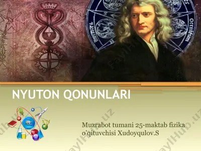 nyuton qonunlari — PPTX