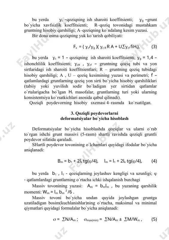 qoziqli poydеvorlar - Page 5