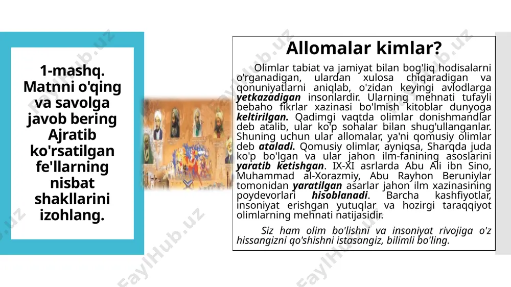"buyuk allomalar" - Page 3