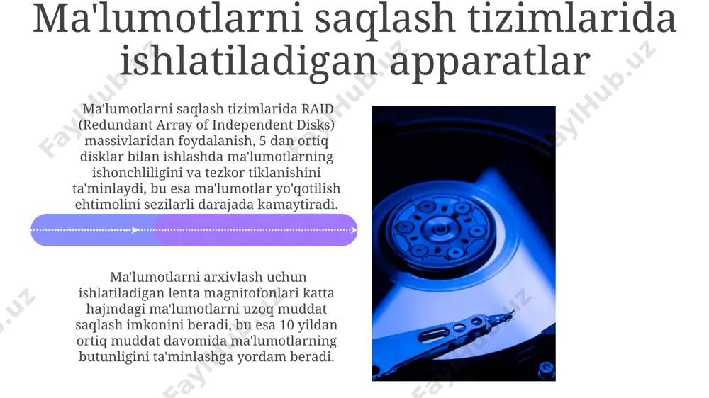 ma'lumotlarni saqlash va tiklashda apparat vositalari - Page 4