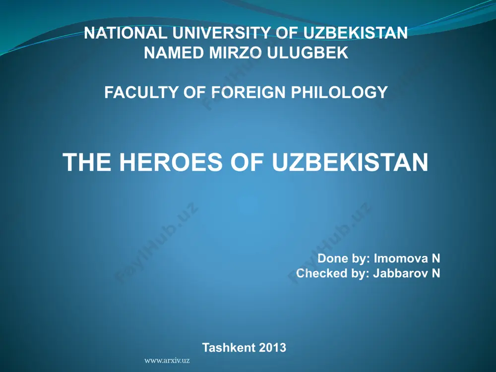 tute he teaches here up to 1962 the theory of literature. besides, during 1961-1962 he works as an editor for the journal «amu-darya». in 1962-1965 i.yusupov is a scientific secretary, in 1965-1980 y. – a member of the union of the writers of the republic of karakalpakstan, in 1980-1988 – chief editor for the newspaper“erkin karakalpakstan”, in 1988-1994 – a member of the peace committee, in 1994-2000 – an employee of the culture and education center of karakalpakstan. he is the national poet of uzbekistan and karakalpakstan, the author of the national anthem of the republic ofkarakalpakstan. his poems had been translated into several languages. in 2004 ibragim yusupov was conferred a degree “the hero of uzbekistan.” ibragim yusupov www.arxiv.uz born in 1938 in the kungrad region, karakalpakstan. graduated from karakalpak state teacher-training institute. at present she is a deputy of oliy majlis, a member of the uzbek senate. the …