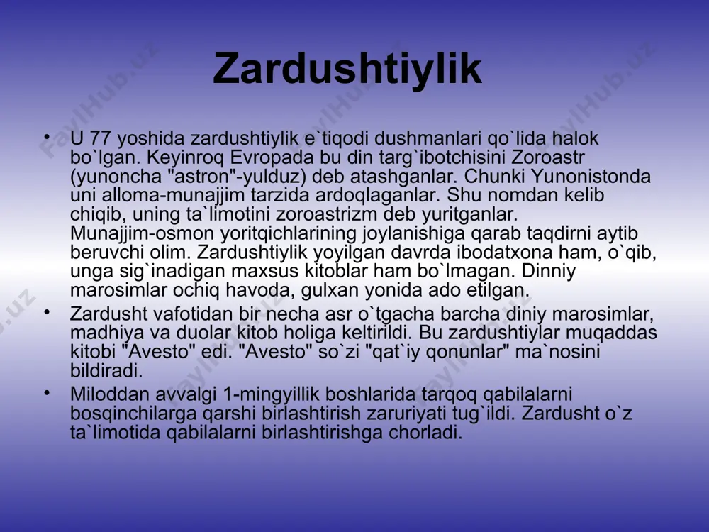 zardushtiylikning vujudga kelishi - Page 5