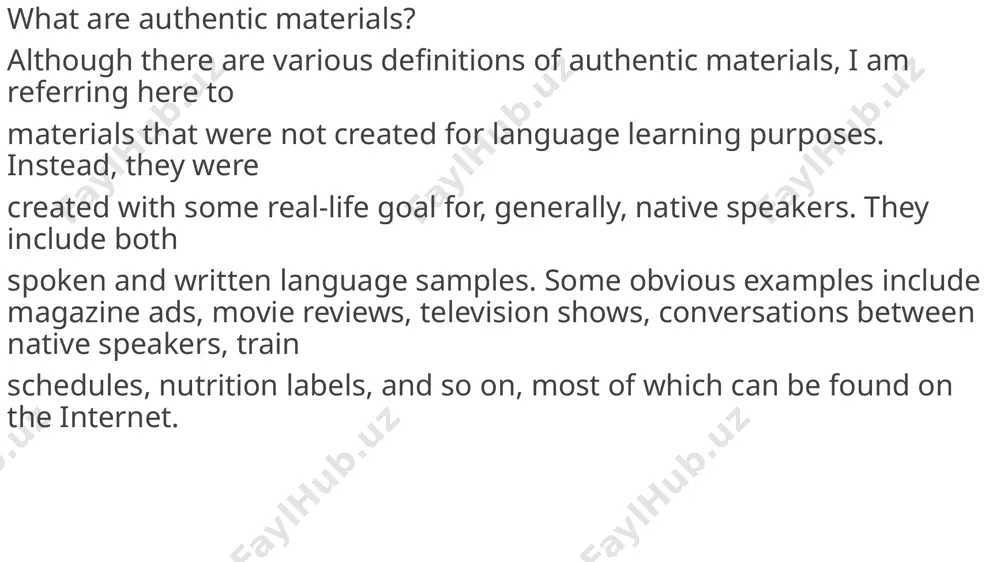 using authentic materials in language classrooms - Page 5