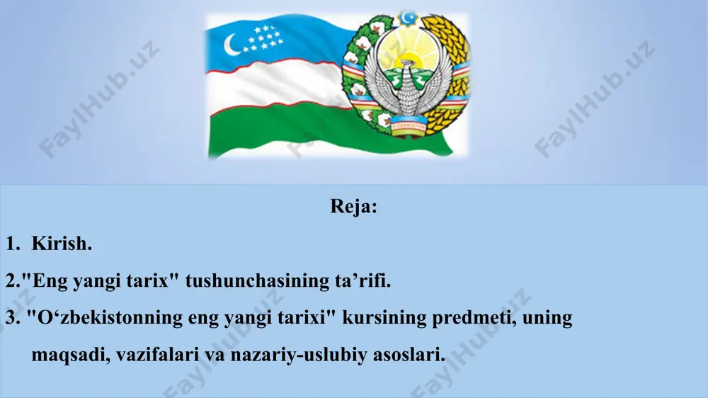 r o‘rganishga kuchli turtki bo‘ldi. unda respublika rahbari sifatida islom abdug‘anievich karimovning mustaqillik masalasidagi qat’iy pozitsiyasim aniq tarixiy hujjatlar asosida ko‘rsatib berilgan. sirasini aytganda, ushbu kitob - eski tizimni buzish paytida, erkin va mustaqil hayot yo‘lida paydo bo‘lgan savollarga javoblarni o‘z ichiga oladi. shu jihatdan ham u juda ko‘p faktik va tahliliy materiallarni o‘z ichiga olgan ensiklopedik asardir. kitobga kiritilgan har bir tarixiy hujjatda o‘sha tashvishli zamonning ritmi seziladi, muallifning o‘sha tarixiy voqealarga dahldorligi va bevosita ishtirokchisi sifatidagi munosabati aks ettiriladi. bir so‘z bilan aytganda, ushbu kitob yaqin o‘tmish tarixining haqiqiy tasvirini to‘la aks ettirigani bilan ham qadrlidir. ko‘pgina mutaxassislarning fikriga ko‘ra, o‘zbekistonning zamonaviy tarixi 1989 yildan boshlanadi. mazkur sana bilan bog‘liq voqealar - sovet totalitar tuzumining so‘nggi o‘n yilligidan boshlab chuqur inqiroz pallasiga kirganligi, xususan, respublikalarning milliy, iqtisodiy, ijtimoiy manfaatlariga e’t bilan xarakterlanadi. o‘zbekiston tarixidagi ushbu murakkab davrda siyosiy sahnada yangi shakllangan lider - islom abdug‘anievich karimov paydo bo‘ldi. …
