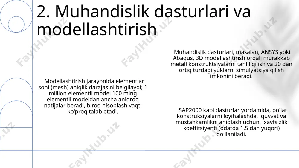 metall to'sinlarni hisoblash va konstruktsiyalash - Page 4