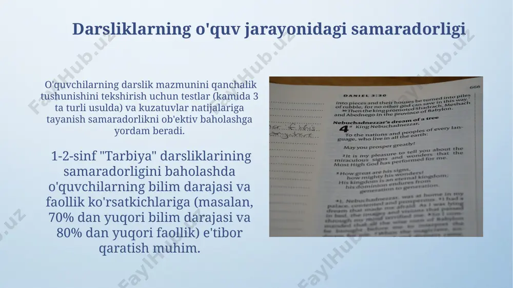 1-2-sinf "tarbiya" darsliklarini o'rganish - Page 5
