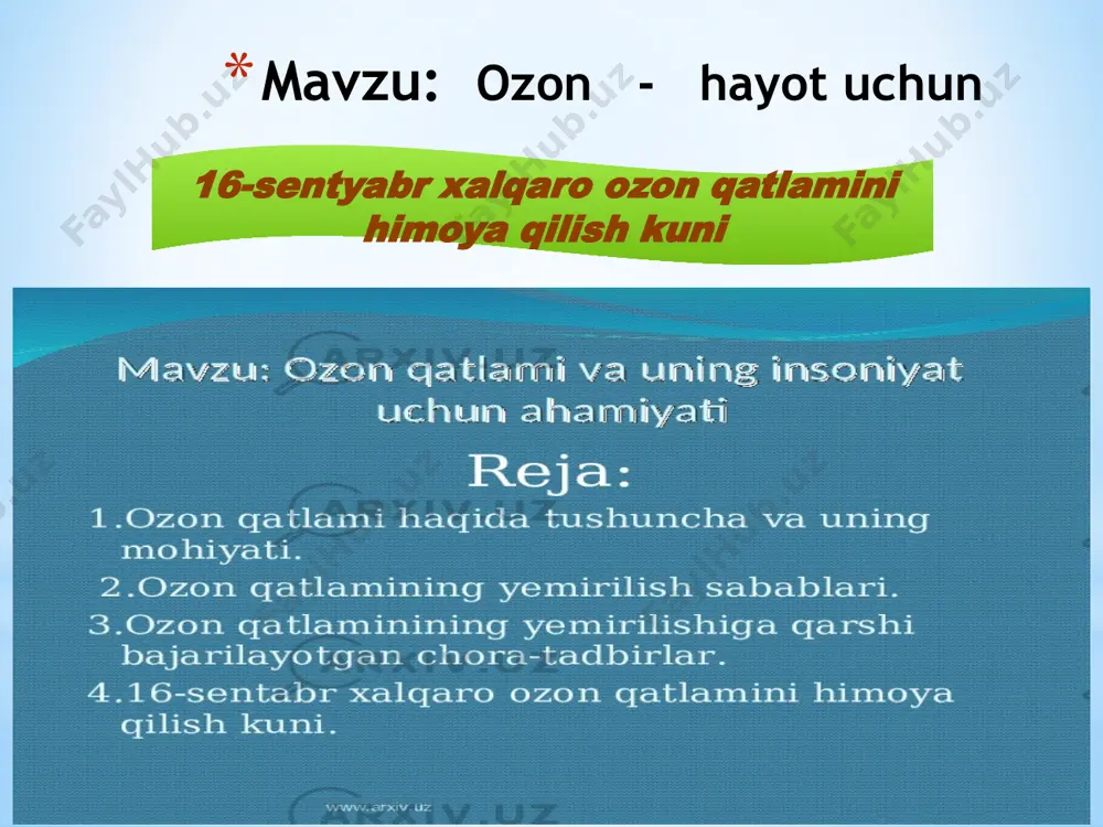 ozon - hayot uchun - Page 2